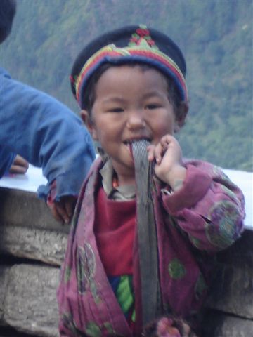 Tamang child