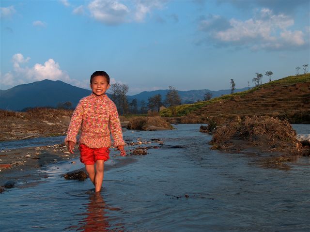 walk from sankhu to changu narayan